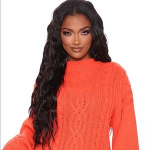 (NWT) Fashion Nova, Weight of love Sweater